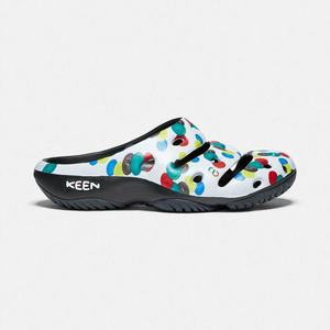 Keen Yogui Arts Clogs Herre Hvide / Blå | RLV-435168